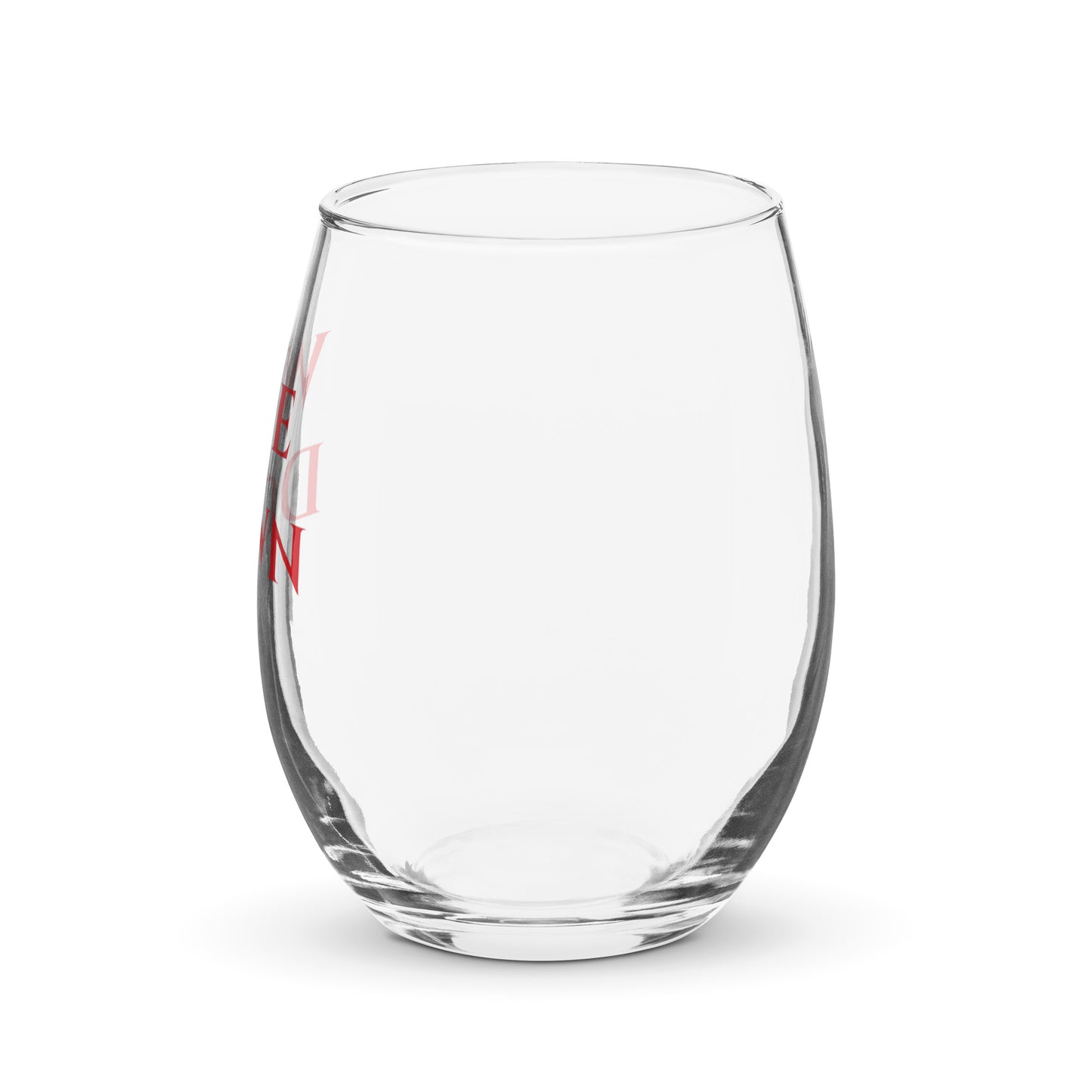 Customized wine glass
