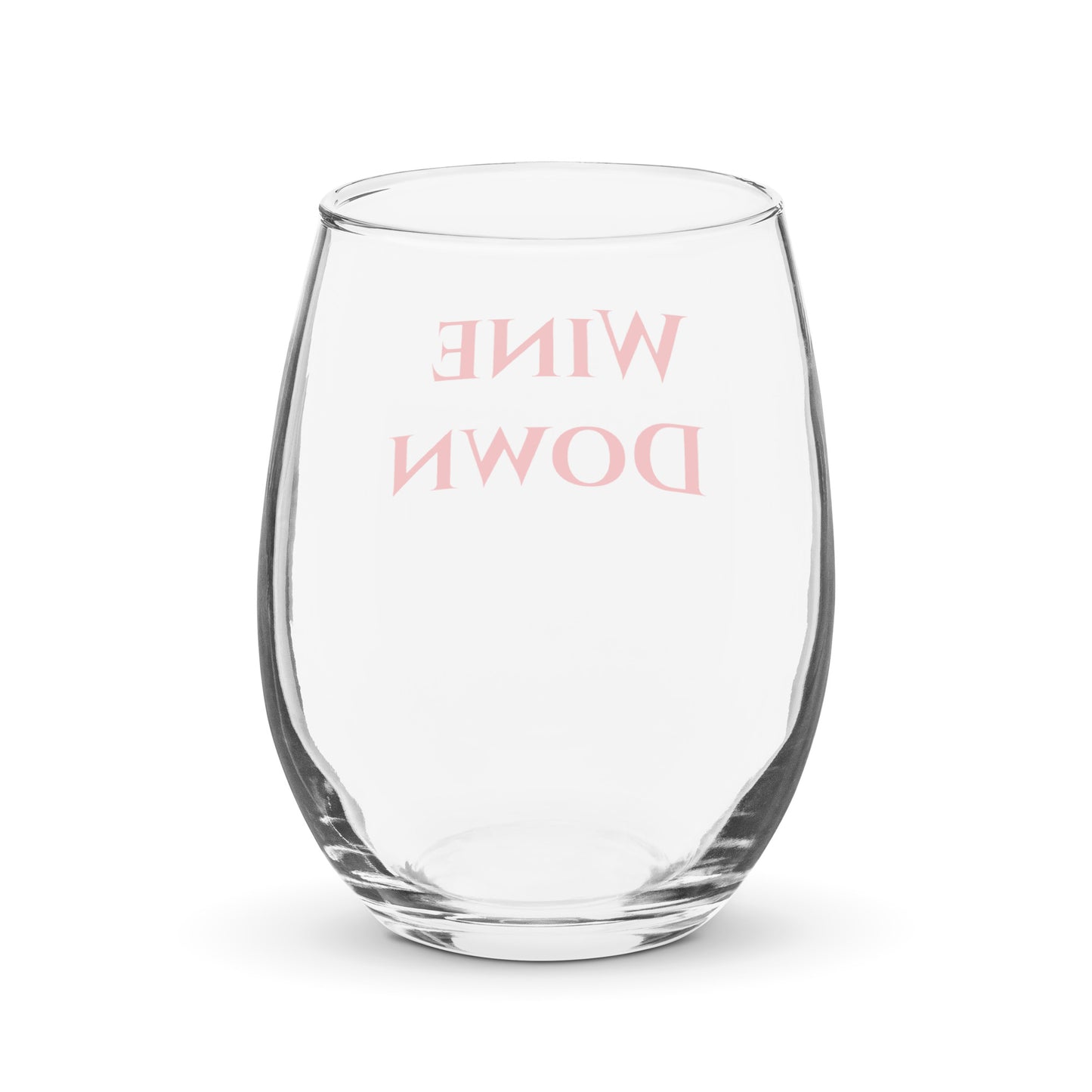 Customized wine glass