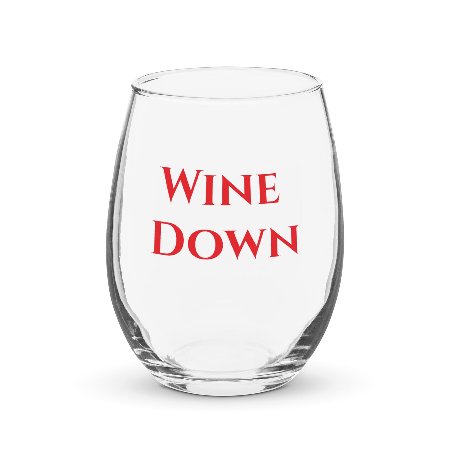 Customized wine glass