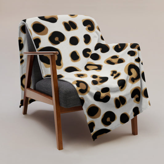 Leopard Throw Blanket